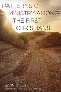 Patterns of Ministry among the First Christians_cover