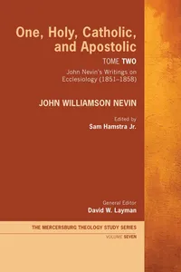 One, Holy, Catholic, and Apostolic, Tome 2_cover