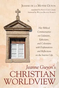 Jeanne Guyon's Christian Worldview_cover