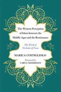 The Western Perception of Islam between the Middle Ages and the Renaissance_cover