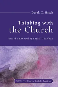 Thinking With the Church_cover