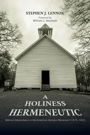 A Holiness Hermeneutic