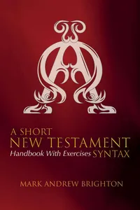 A Short New Testament Syntax_cover