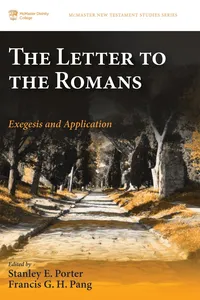 The Letter to the Romans_cover