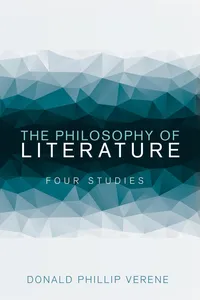 The Philosophy of Literature_cover