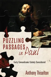 Puzzling Passages in Paul_cover
