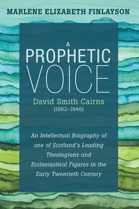 A Prophetic Voice—David Smith Cairns_cover