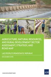 Lao People's Democratic Republic: Agriculture, Natural Resources, and Rural Development Sector Assessment, Strategy, and Road Map_cover