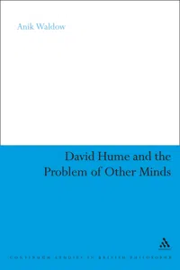 David Hume and the Problem of Other Minds_cover