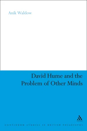 David Hume and the Problem of Other Minds