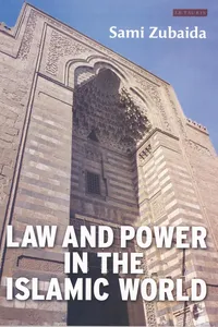 Law and Power in the Islamic World_cover