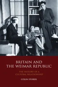 Britain and the Weimar Republic_cover