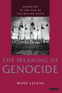 Genocide in the Age of the Nation State_cover