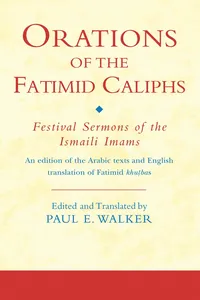 Orations of the Fatimid Caliphs_cover