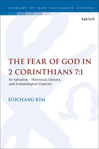 The Fear of God in 2 Corinthians 7:1_cover