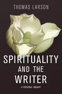 Spirituality and the Writer_cover