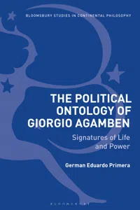 The Political Ontology of Giorgio Agamben_cover