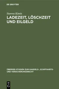 Ladezeit, Löschzeit und Eilgeld_cover