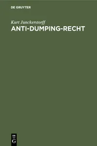 Anti-Dumping-Recht_cover