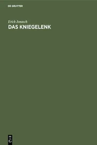 Das Kniegelenk_cover