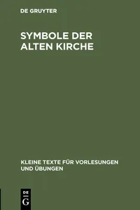 Symbole der alten Kirche_cover