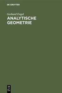 Analytische Geometrie_cover