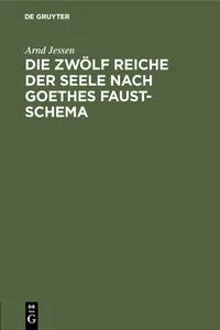 Die zwölf Reiche der Seele nach Goethes Faust-Schema_cover