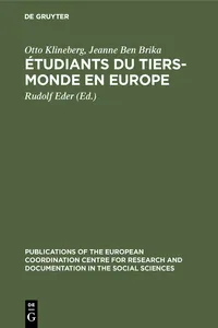 Étudiants du tiers-monde en Europe_cover