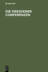 Die Dresdener Conferenzen_cover