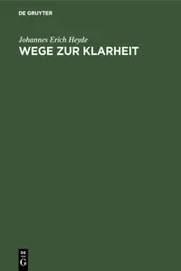 Wege zur Klarheit_cover