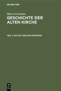 Die Zeit der Kirchenväter_cover