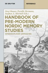 Handbook of Pre-Modern Nordic Memory Studies_cover