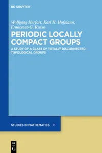 Periodic Locally Compact Groups_cover