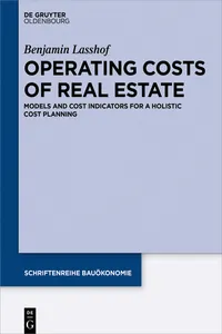 Operating Costs of Real Estate_cover