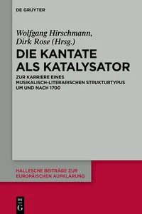 Die Kantate als Katalysator_cover