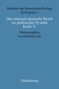 Das römisch-deutsche Reich im politischen System Karls V._cover