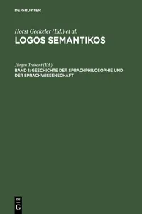 Geschichte der Sprachphilosophie und der Sprachwissenschaft_cover