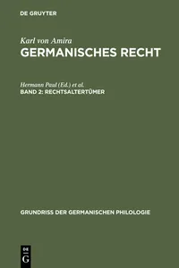 Rechtsaltertümer_cover