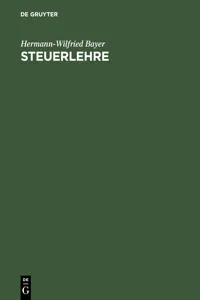 Steuerlehre_cover