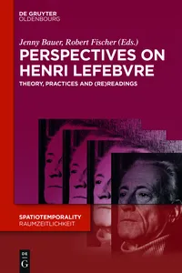 Perspectives on Henri Lefebvre_cover