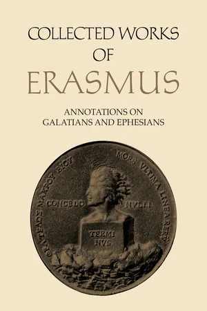 Annotations on Galatians and Ephesians