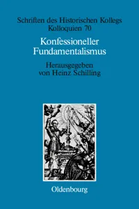 Konfessioneller Fundamentalismus_cover