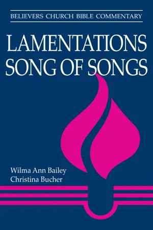 Lamentations, Song of Songs