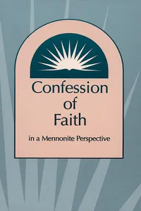 Confession of Faith in a Mennonite Perspective_cover