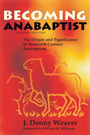 Book cover image for: Becoming Anabaptist