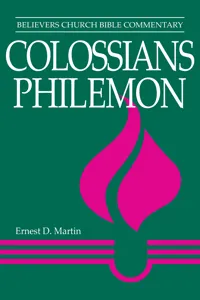 Colossians, Philemon_cover