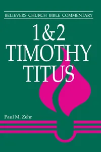 1 & 2 Timothy, Titus_cover