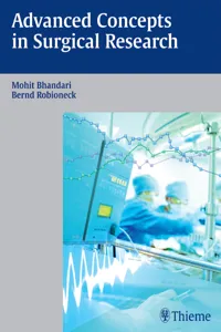 Advanced Concepts in Surgical Research_cover