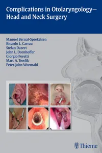 Complications in Otolaryngology - Head and Neck Surgery_cover