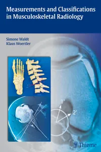 Measurements and Classifications in Musculoskeletal Radiology_cover